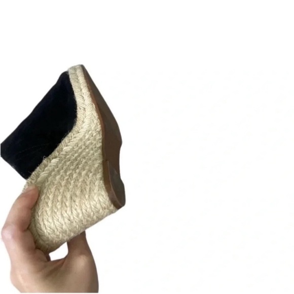 STUART WEITZMAN Marabella Suede Espadrille Wedge Sandals Size 9.5M - Picture 13 of 14